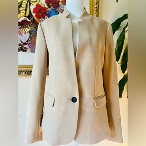 Ann Taylor collarless Blazer